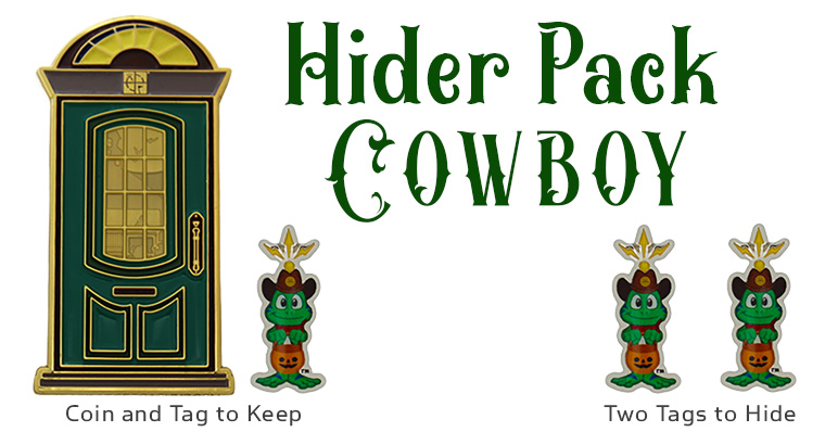 Cowboy Costume with Green Door